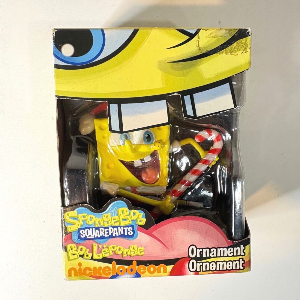 Nickelodeon SpongeBob SquarePants Candy Cane Christmas Ornament